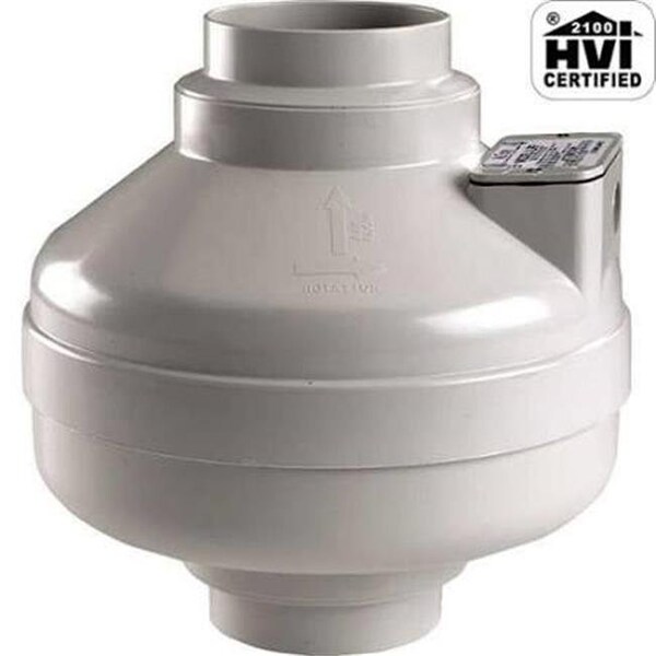 Nutone Nutone NUILRF Remote InLine Fans 140 CFM HVI Certified Radon